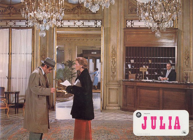 Julia - Cartes de lobby - Maximilian Schell, Jane Fonda
