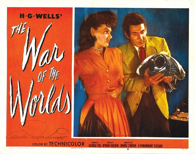 The War of the Worlds - Lobbykaarten - Ann Robinson, Gene Barry