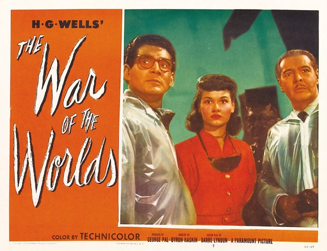 The War of the Worlds - Lobbykaarten - Gene Barry, Ann Robinson