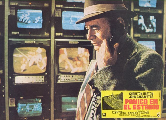 Two-Minute Warning - Lobby Cards - Martin Balsam