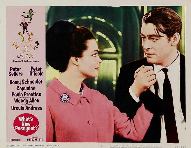 What's New, Pussycat - Lobby Cards - Romy Schneider, Peter O'Toole