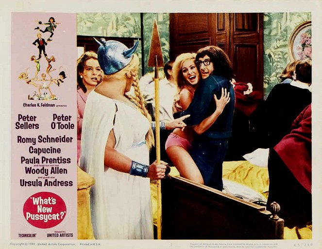 What's New, Pussycat - Lobby Cards - Ursula Andress, Peter Sellers