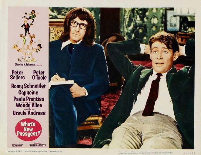 What's New, Pussycat - Lobby Cards - Peter Sellers, Peter O'Toole