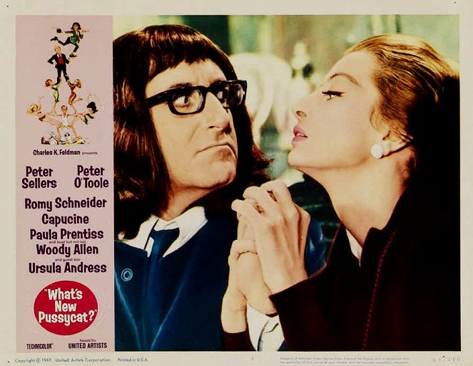 Quoi de neuf, Pussycat ? - Lobby karty - Peter Sellers, Capucine