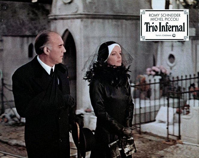 El trío infernal - Fotocromos - Michel Piccoli, Romy Schneider