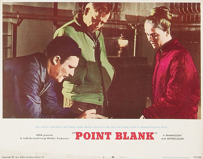 Point Blank - Lobby karty - Lee Marvin
