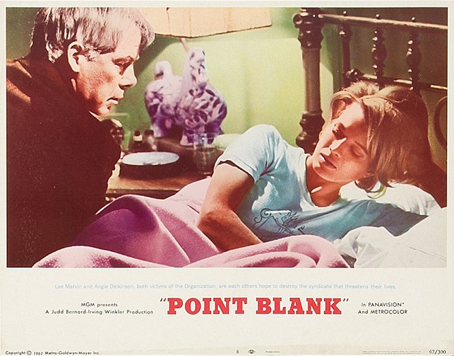 Point Blank - Lobbykaarten - Lee Marvin, Angie Dickinson