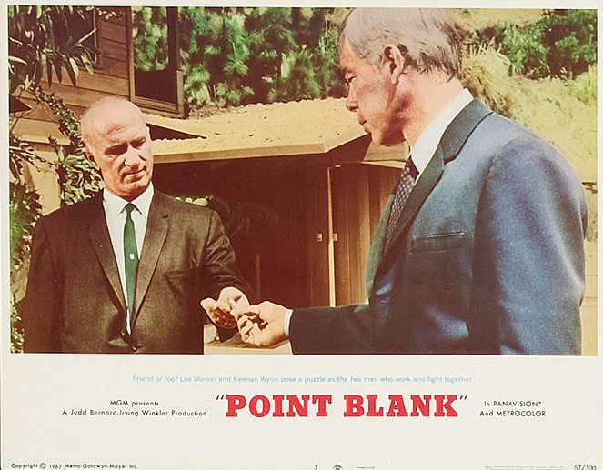 Point Blank - Lobby karty - Keenan Wynn, Lee Marvin