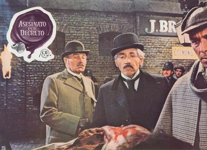 Sherlock Holmes and Saucy Jack - Lobby Cards - James Mason, Frank Finlay, Christopher Plummer