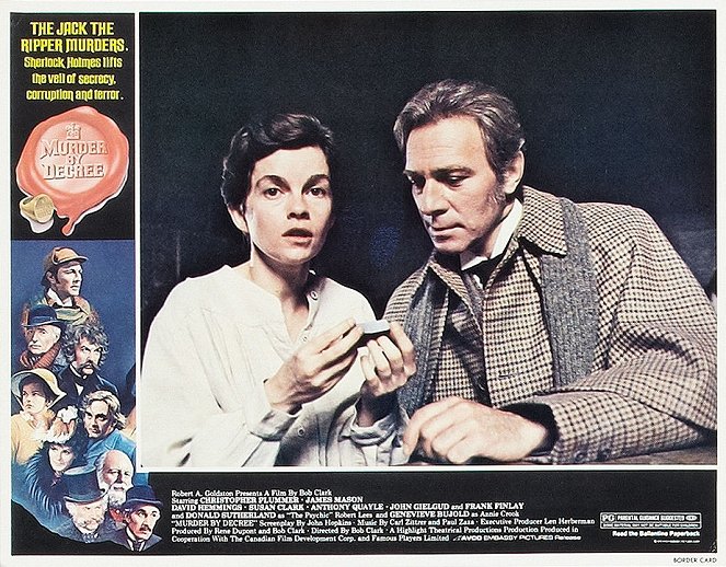 Murder by Decree - Lobby Cards - Geneviève Bujold, Christopher Plummer