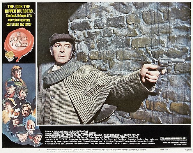 Murder by Decree - Lobby Cards - Christopher Plummer