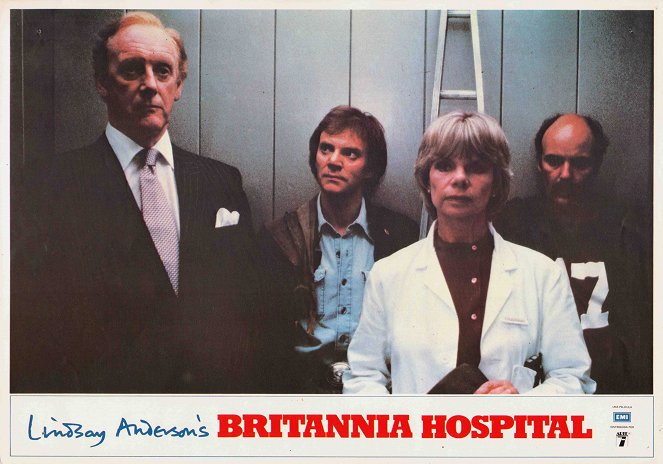 Britannia Hospital - Cartes de lobby - Malcolm McDowell