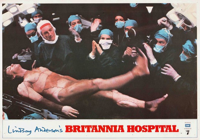 Britannia Hospital - Lobbykaarten - Malcolm McDowell