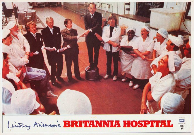 Britannia Hospital - Cartões lobby