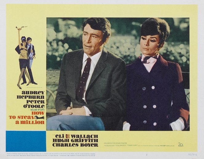 How to Steal a Million - Lobby Cards - Peter O'Toole, Audrey Hepburn