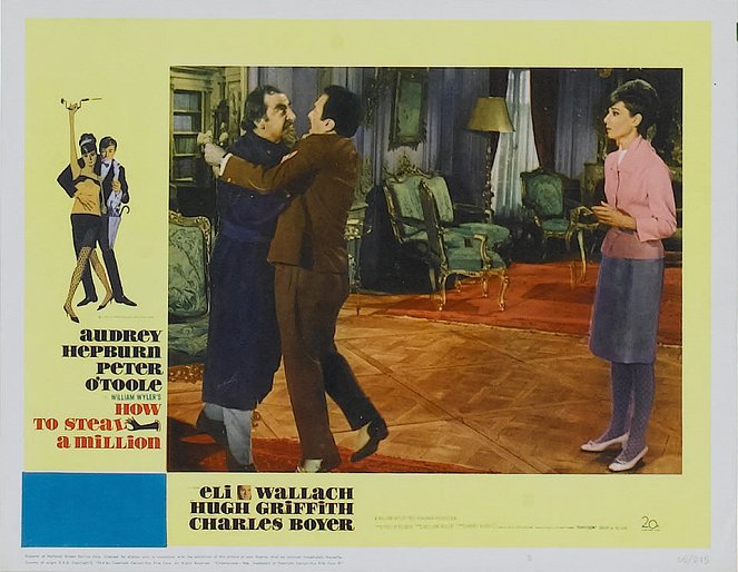 Comment voler un million de dollars - Cartes de lobby - Hugh Griffith, Audrey Hepburn