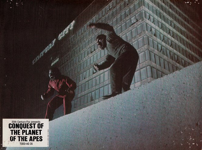 Conquest of the Planet of the Apes - Lobby Cards