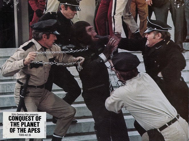 Conquest of the Planet of the Apes - Lobby Cards