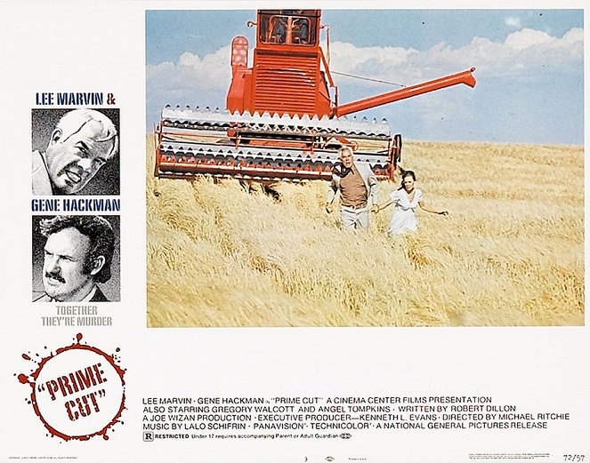 Prime Cut - Lobby Cards - Lee Marvin, Sissy Spacek