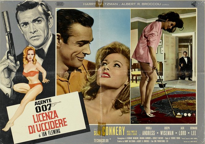 James Bond: Dr. No - Fotosky - Sean Connery, Ursula Andress, Eunice Gayson