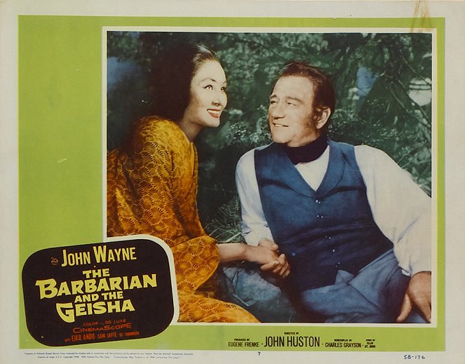 The Barbarian and the Geisha - Lobby Cards - Eiko Ando, John Wayne