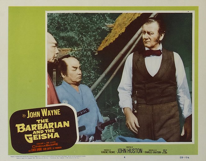 The Barbarian and the Geisha - Lobby Cards - John Wayne