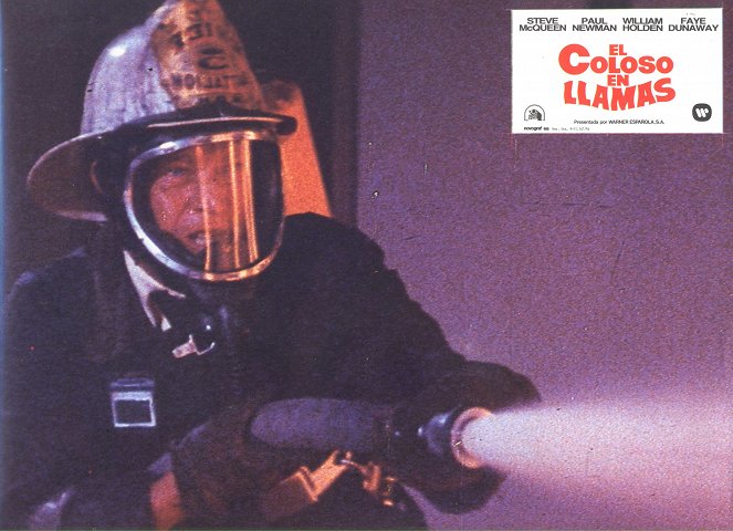 Flammendes Inferno - Lobbykarten - Steve McQueen