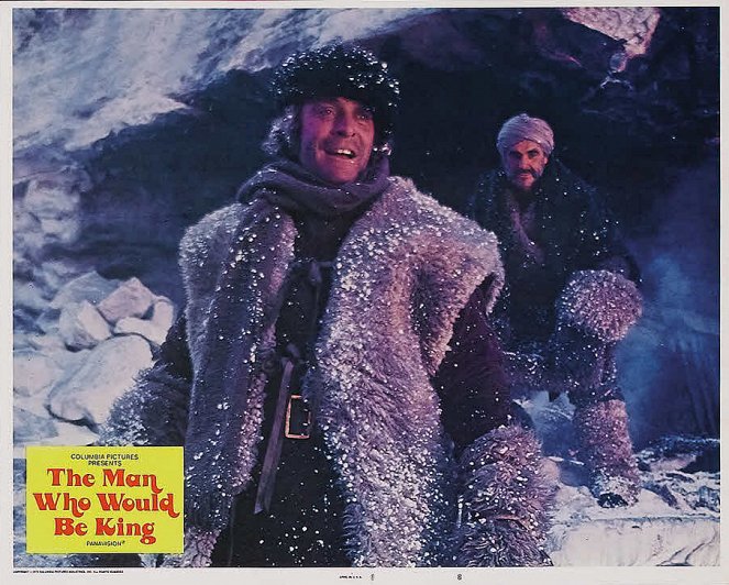 L'Homme qui voulut être roi - Lobby Cards - Michael Caine, Sean Connery