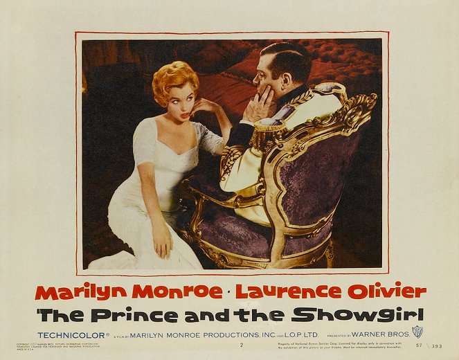 Der Prinz und die Tänzerin - Lobbykarten