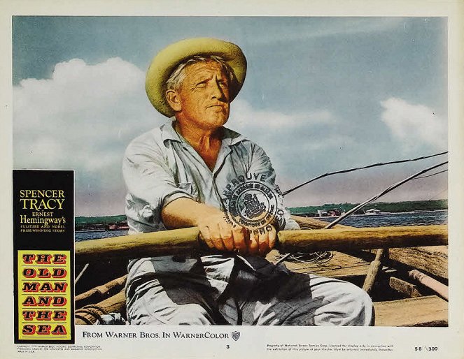 Der alte Mann und das Meer - Lobbykarten - Spencer Tracy