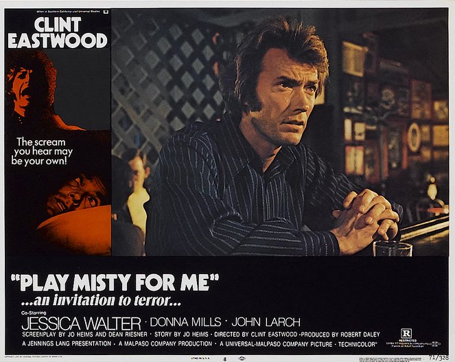 Play Misty for Me - Lobby karty - Clint Eastwood