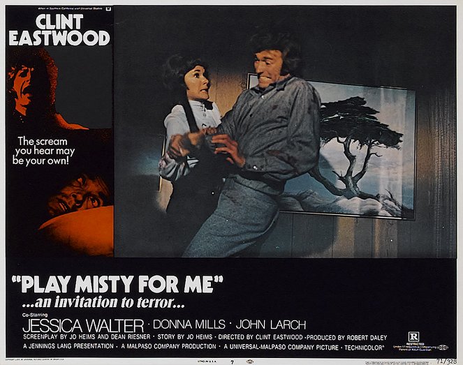 Play Misty for Me - Lobby Cards - Jessica Walter, Clint Eastwood
