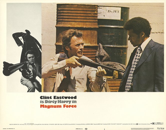 Magnum Force - Cartes de lobby - Clint Eastwood, Felton Perry