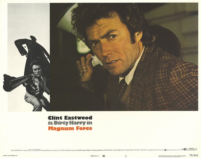 Siła magnum - Lobby karty - Clint Eastwood
