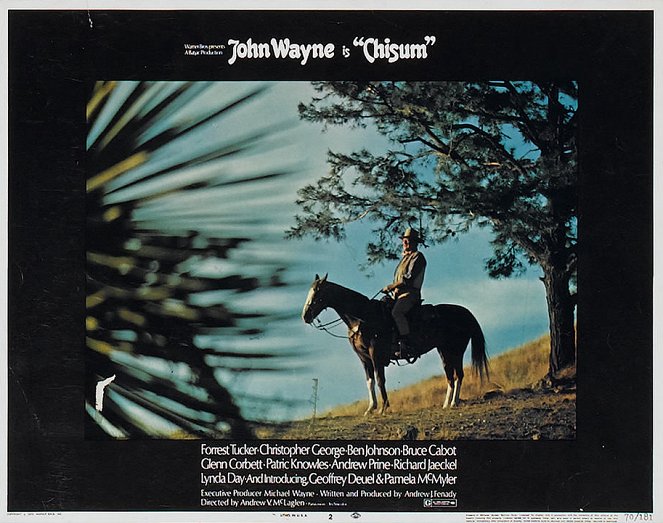 Chisum - Lobbykarten - John Wayne