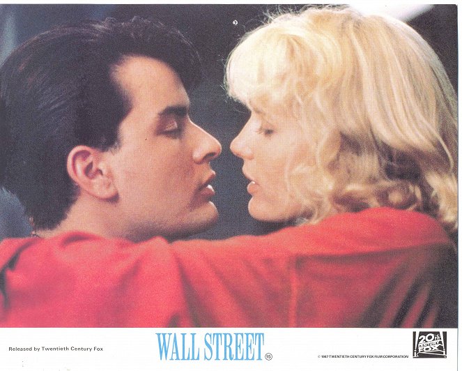 Wall Street - Lobbykaarten - Charlie Sheen, Daryl Hannah