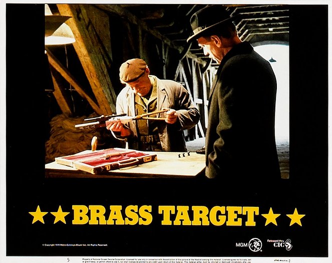 Brass Target - Lobby Cards