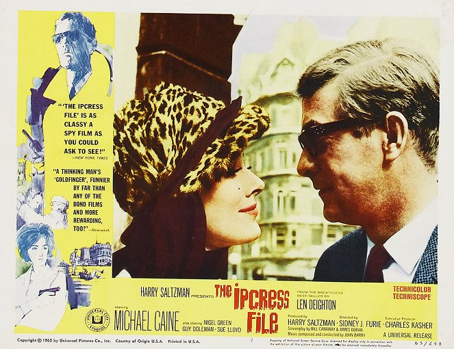 The Ipcress File - Lobby Cards - Sue Lloyd, Michael Caine