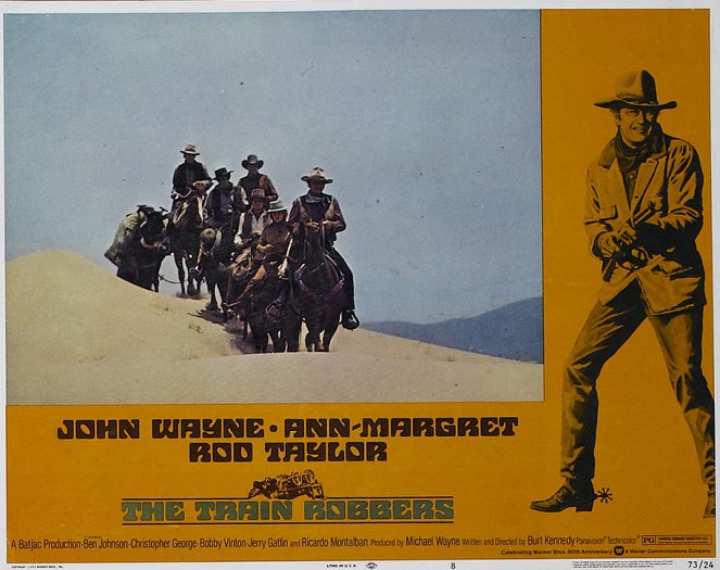 The Train Robbers - Lobby Cards