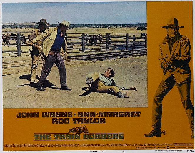 The Train Robbers - Lobby Cards
