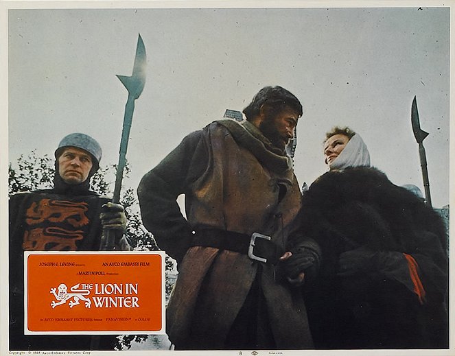 The Lion in Winter - Lobby Cards - Peter O'Toole, Katharine Hepburn