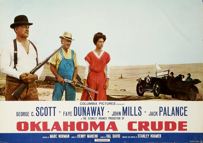 L'Or noir de l'Oklahoma - Cartes de lobby