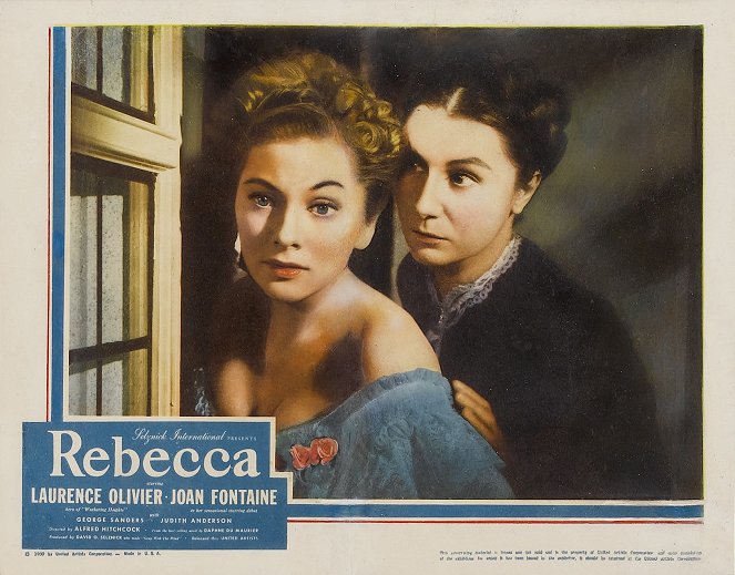 Rebecca - Lobby Cards - Joan Fontaine, Judith Anderson