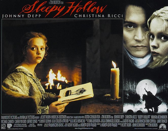 Sleepy Hollow, la légende du cavalier sans tête - Cartes de lobby - Christina Ricci