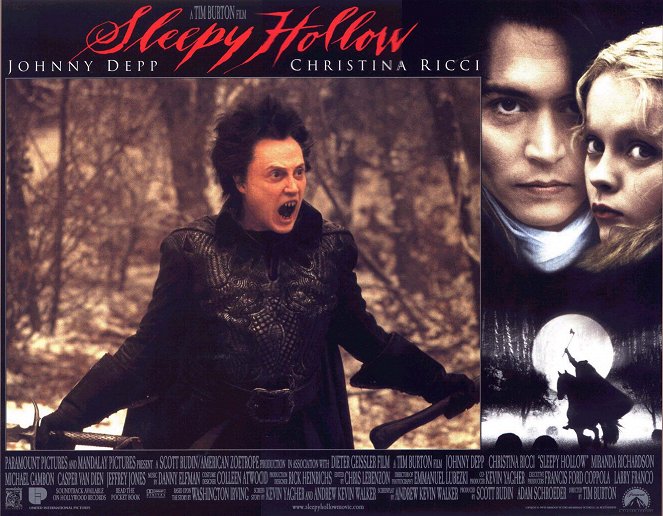 Sleepy Hollow, la légende du cavalier sans tête - Cartes de lobby - Christopher Walken