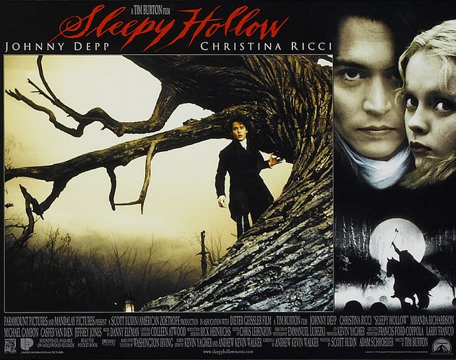 Sleepy Hollow - Lobbykaarten - Johnny Depp
