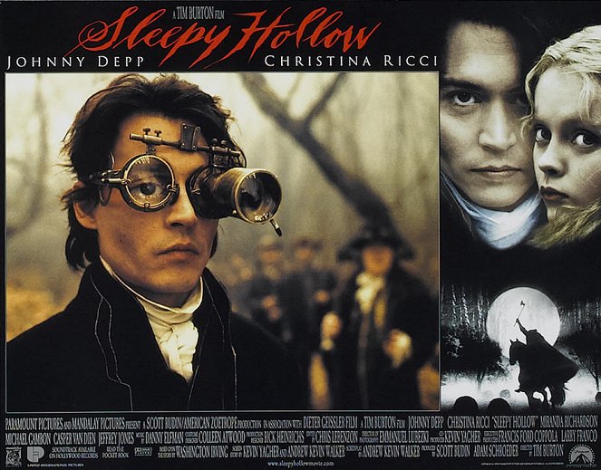 Sleepy Hollow, la légende du cavalier sans tête - Cartes de lobby - Johnny Depp