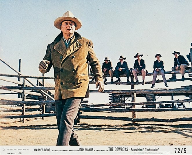 The Cowboys - Lobby Cards - John Wayne