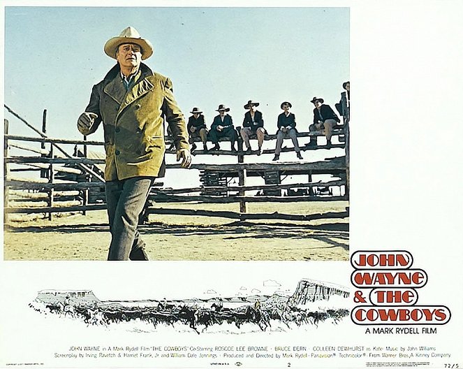 The Cowboys - Lobby Cards - John Wayne