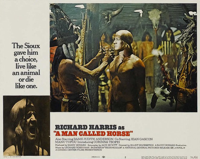 A Man Called Horse - Lobby Cards - Richard Harris